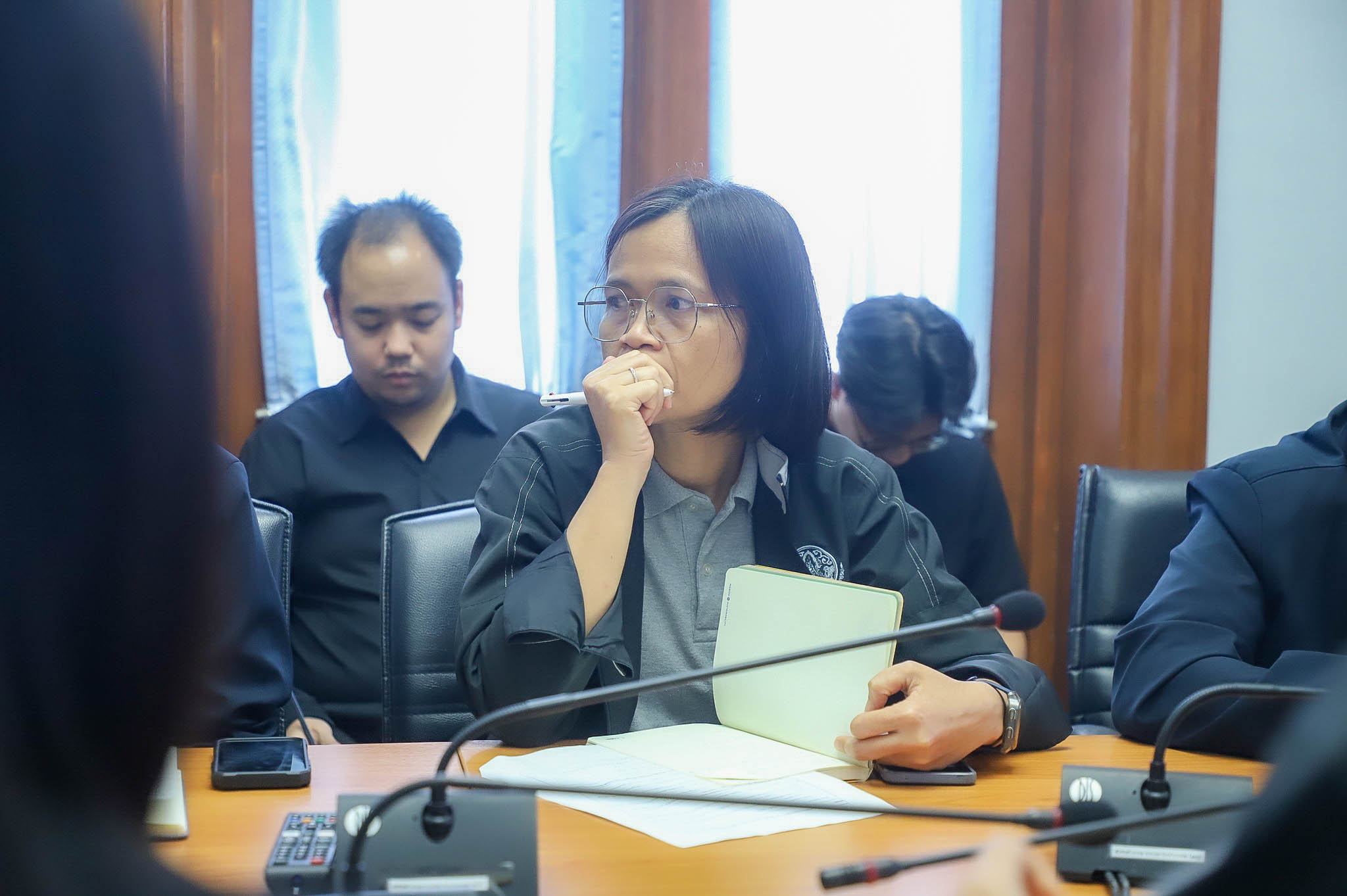 title - ศทส. ประชุมกำกับติดตามผลการดำเนินการตัวชี้วัดร่วมและตัวชี้วัดหลักตามคำรับรองการปฏิบัติราชการของศูนย์เทคโนโลยีสารสนเทศและการสื่อสาร ประจำปี งบประมาณ พ.ศ.2569 ครั้งที่ 1/2569